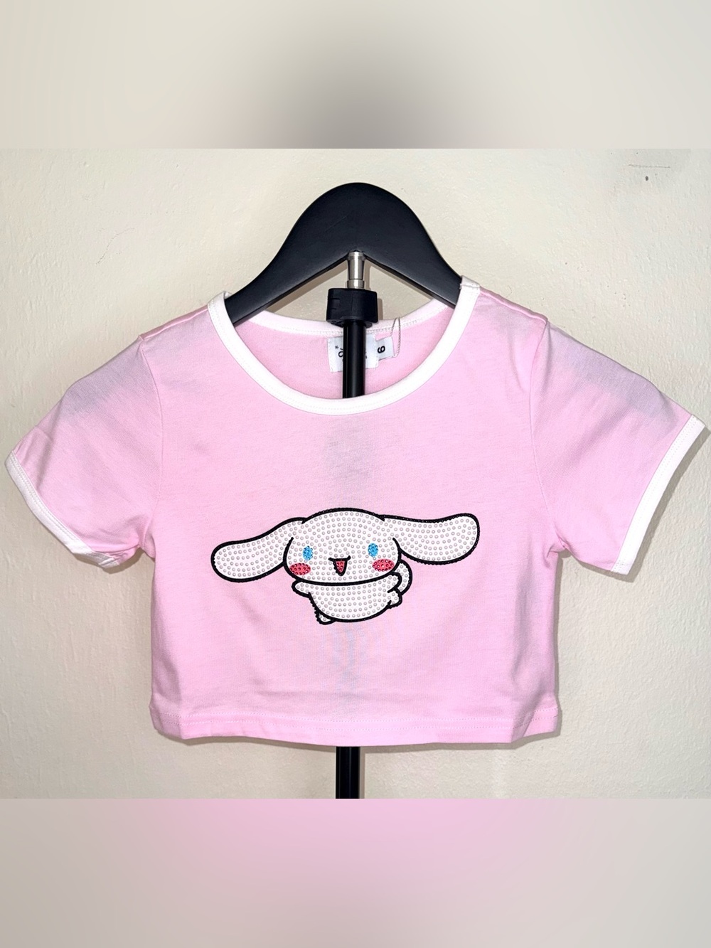 Lola + the Boys Blinged Pink Cinnamoroll T-Shirt, size 6, NWT